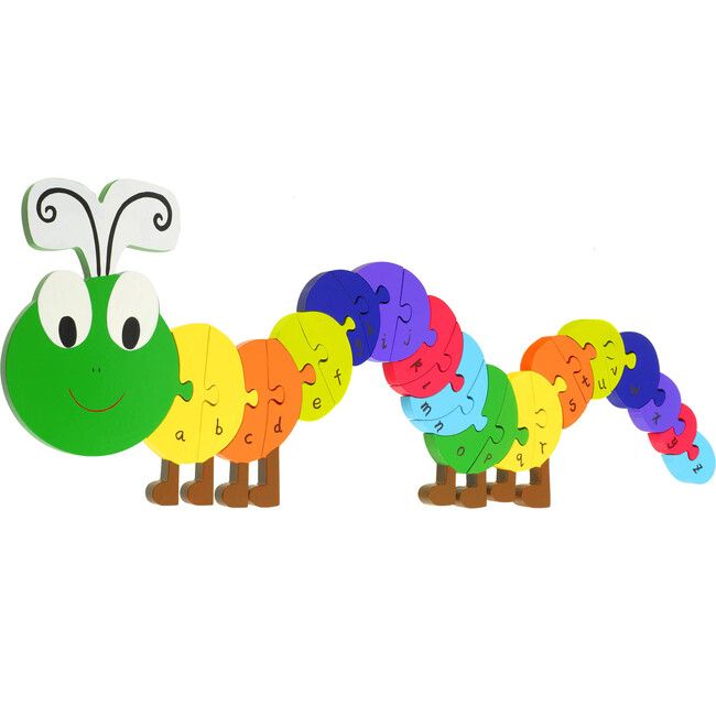 Baby Toys | Alphabet Caterpillar Puzzle Orange Tree | Maisonette | Maisonette