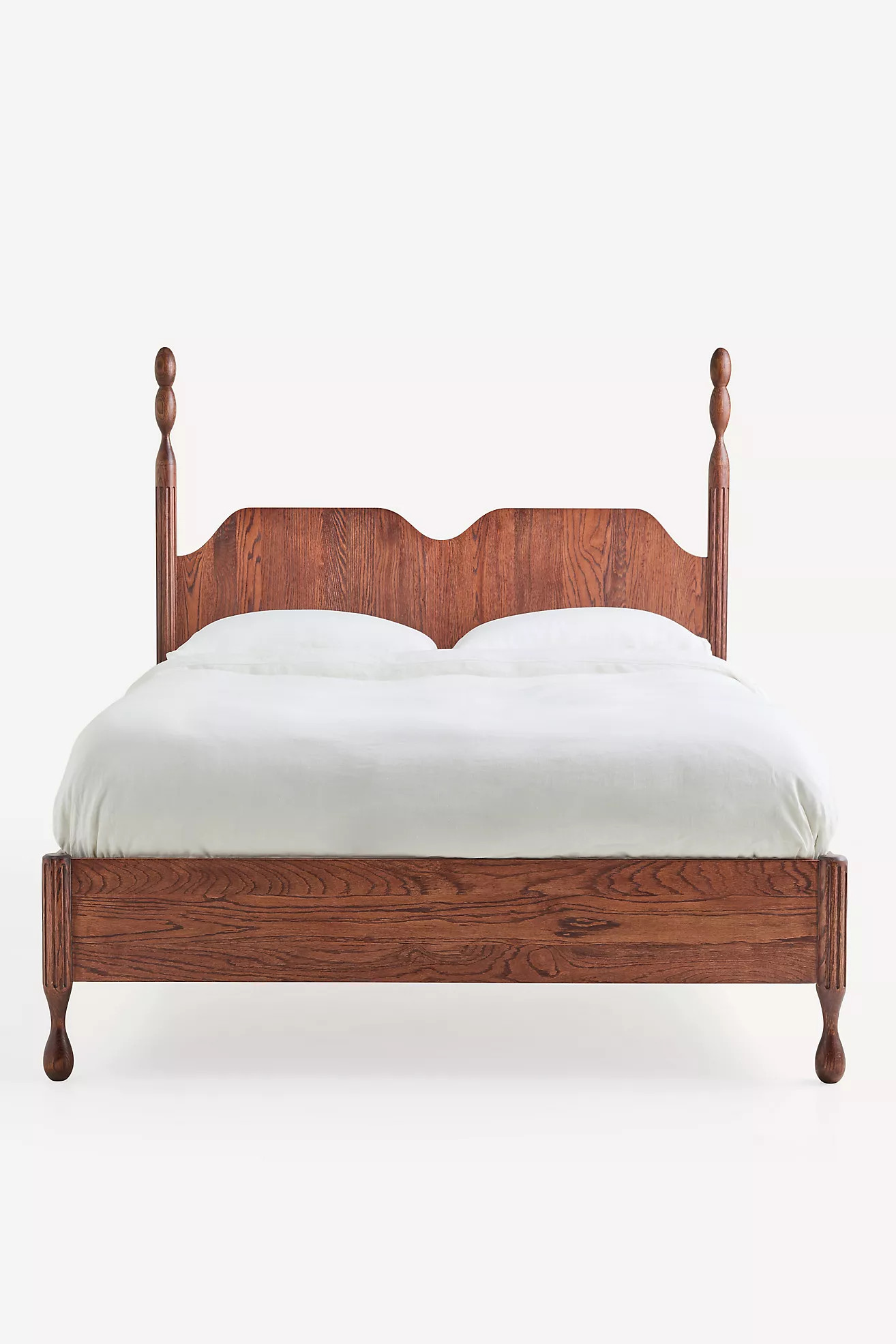 Rowen Oak Wood Bed | Anthropologie (US)
