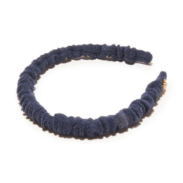 NAVY JESSIE TERRY HEADBAND | LELE SADOUGHI