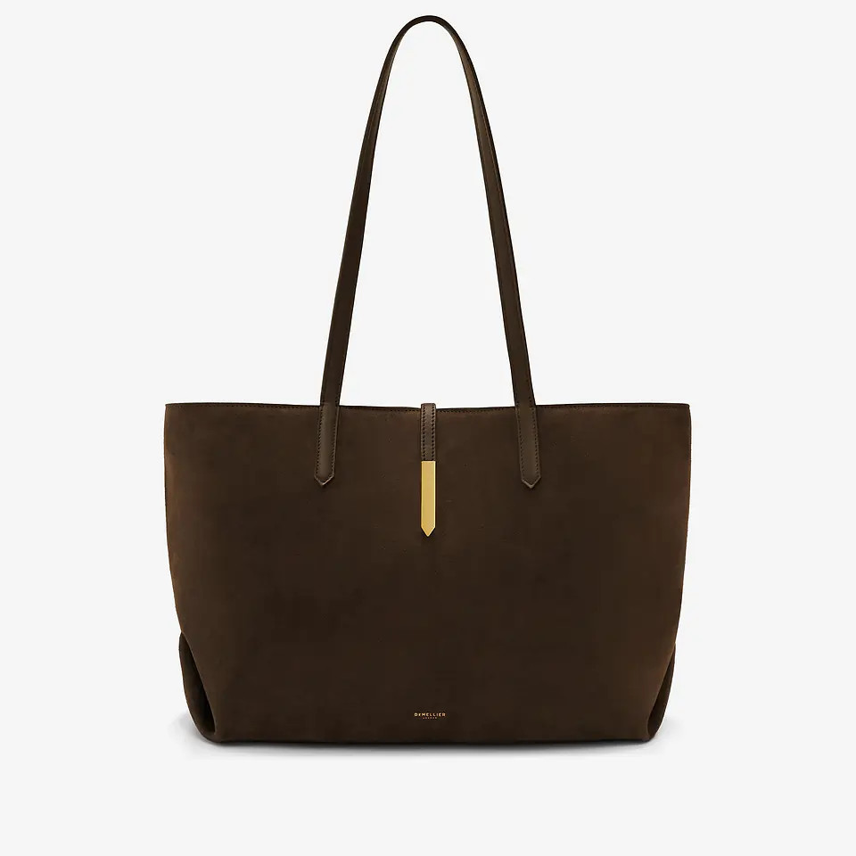 The Tokyo Tote | Mocha Suede & Mocha Suede | DeMellier | DeMellier