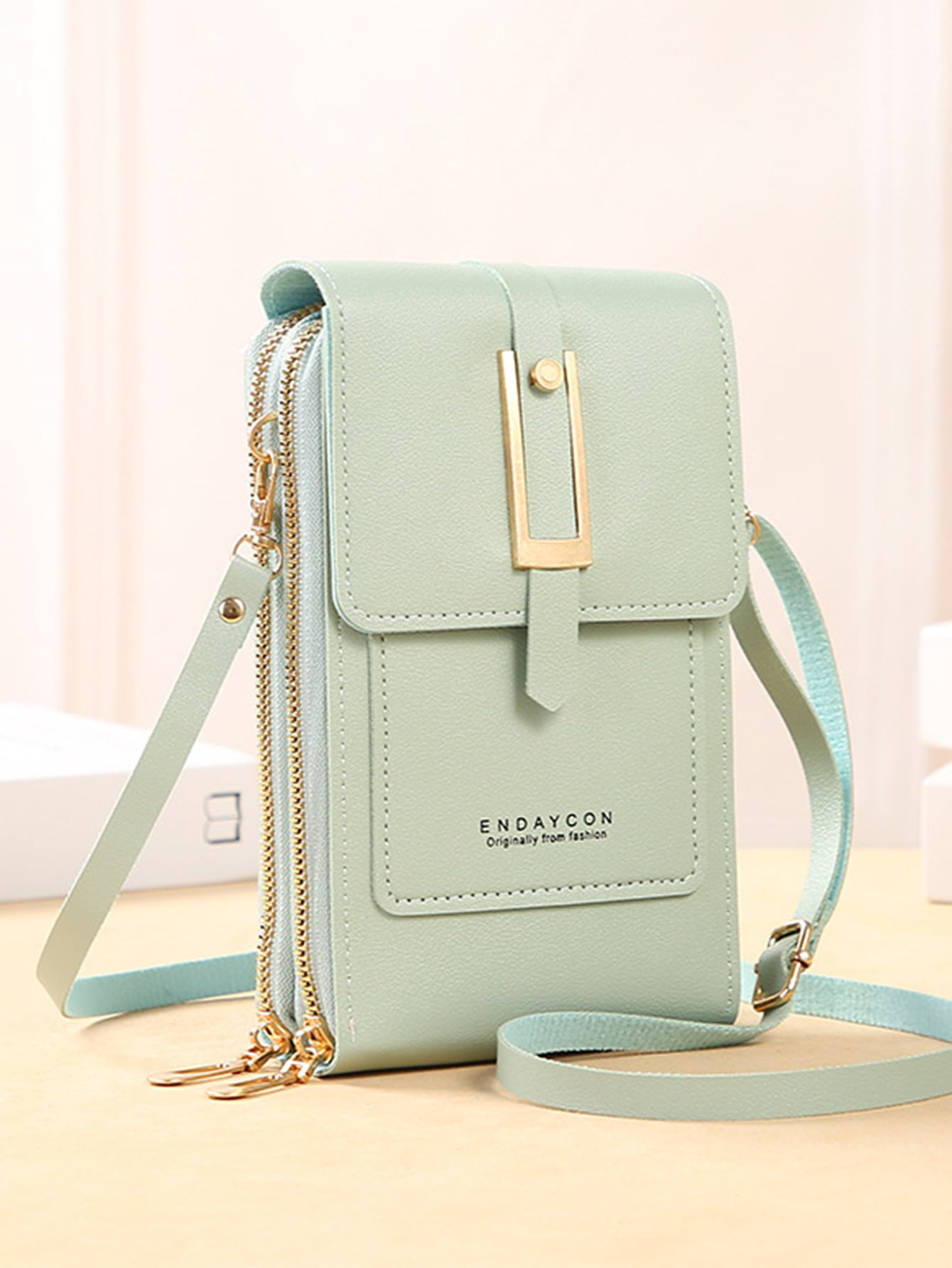 Transparent Touch Screen Phone Bag Trendy & Simple Crossbody Purse Multifunctional Mobile Wallet ... | SHEIN