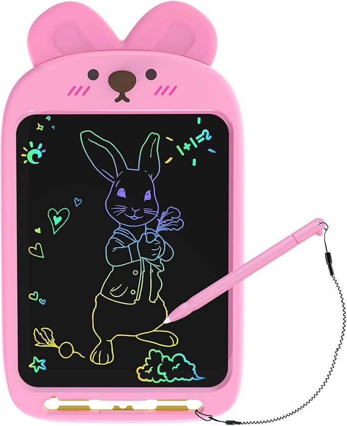 10 Inch LCD Writing Tablet, Erasable Doodle Board Toy, Cute Rabbit Drawing Pad for Kids Ages 2-6 ... | Amazon (US)