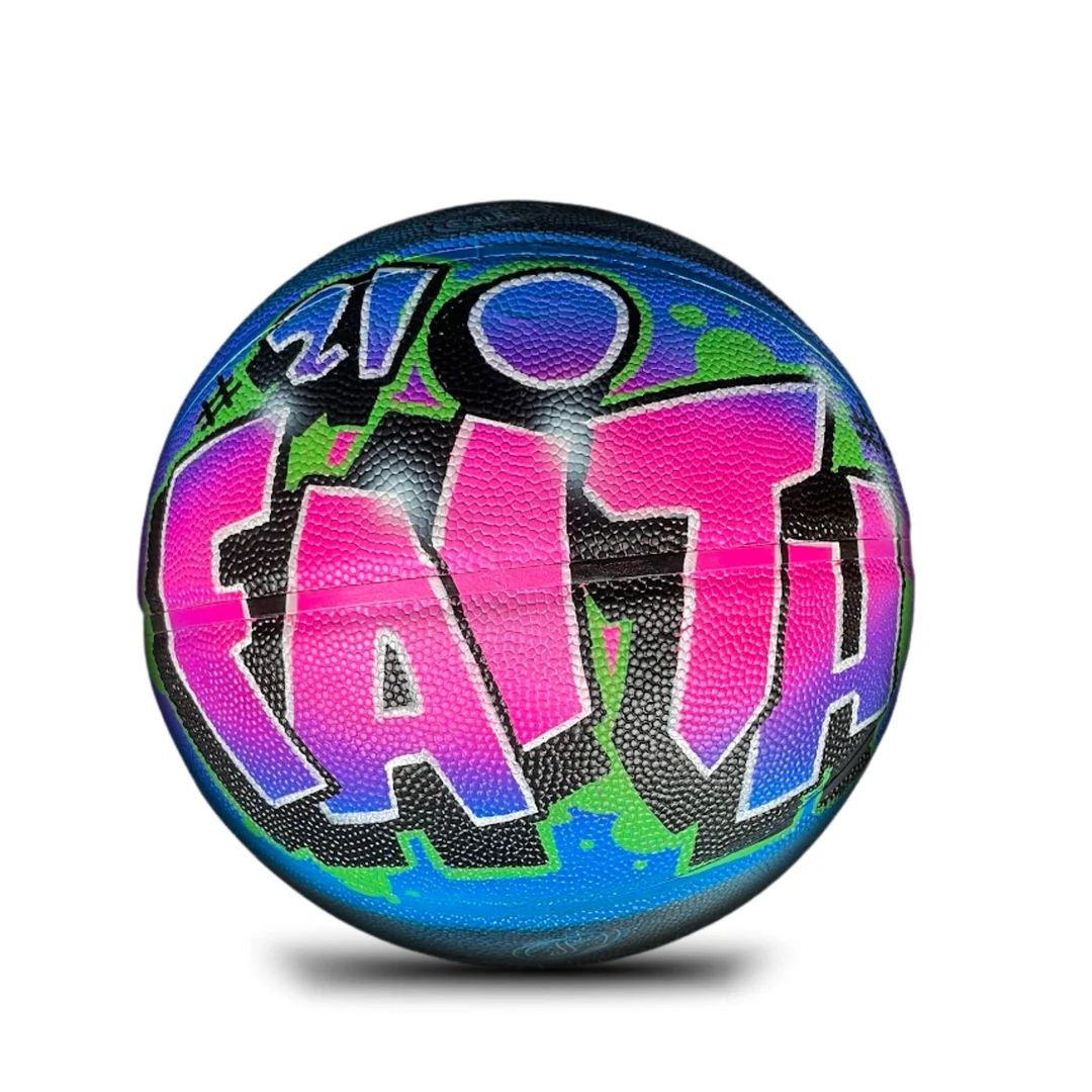 Custom Basketball With a Name in Graffiti Personalized - Etsy | Etsy (US)