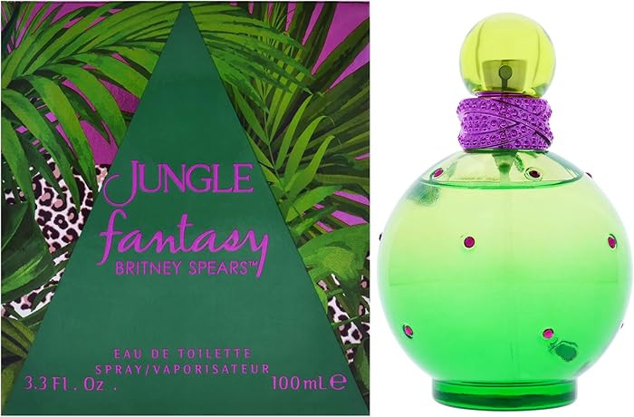 Britney Spears Jungle Fantasy Limited Edition Eau De Toilette Spray for Women, 3.3 Fl Oz | Amazon (US)