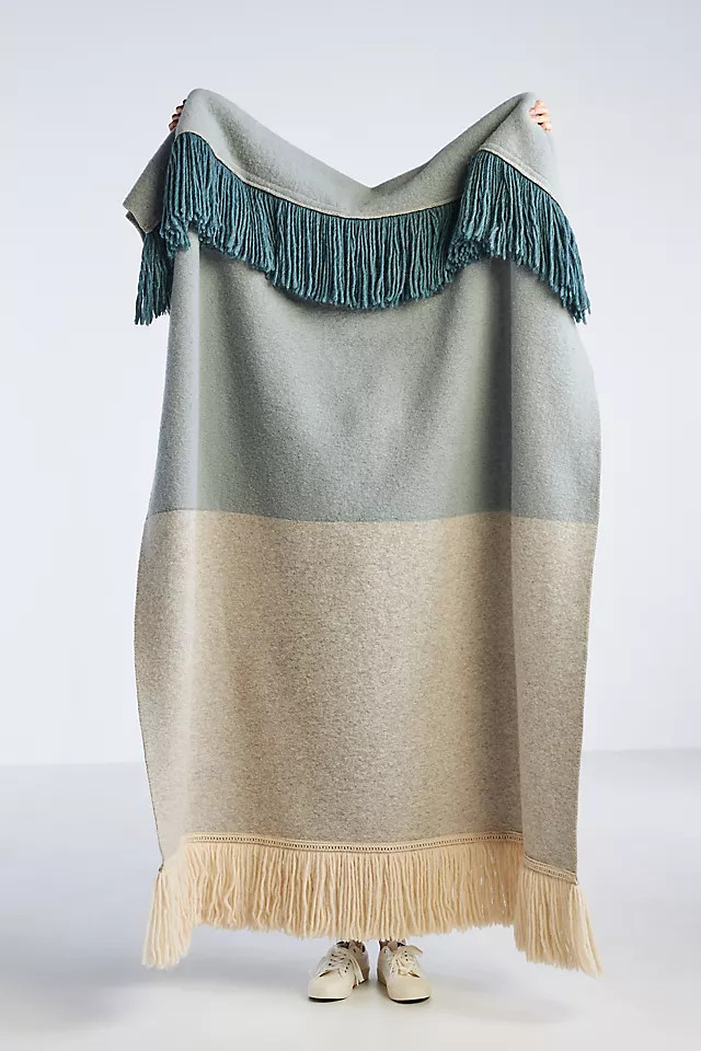 Storied Wool Blanket | Anthropologie (US)