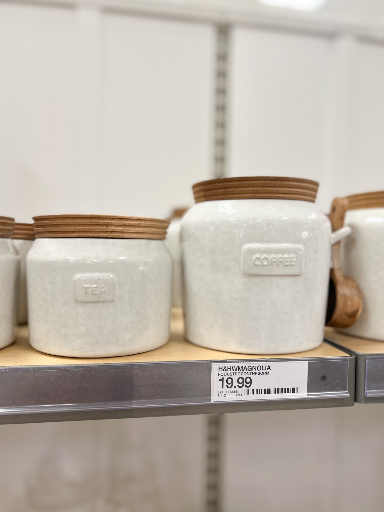 New canisters by hearth and hand with magnolia 

Target finds, coffee bar, Target home @Target 

#LTKHome