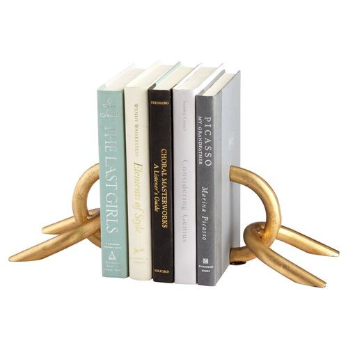 Goldie Lock Bookends | One Kings Lane