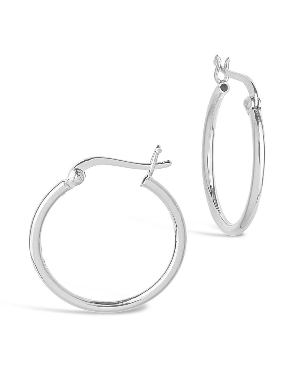 Classic Sterling Silver Hoop Earrings | Sterling Forever
