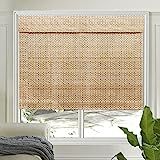 TWOPAGES Cordless Roman Shade Customized Bamboo Window Sun Light Filtering Treatment for Kitchen ... | Amazon (US)