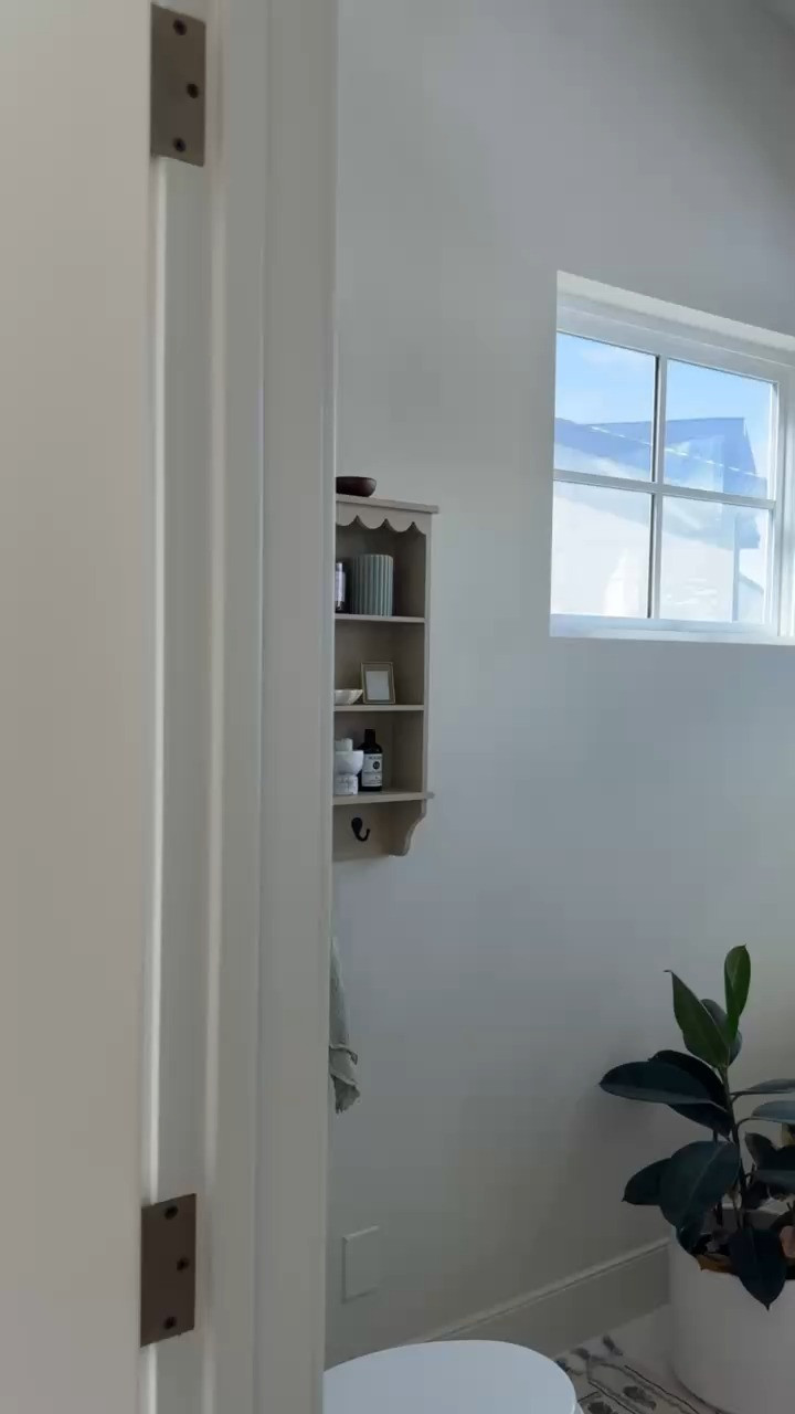 This scalloped shelf is truly so darling and could be perfect in any room! Add storage to your bathroom, kids room or a hallway! 

 #LTKHome