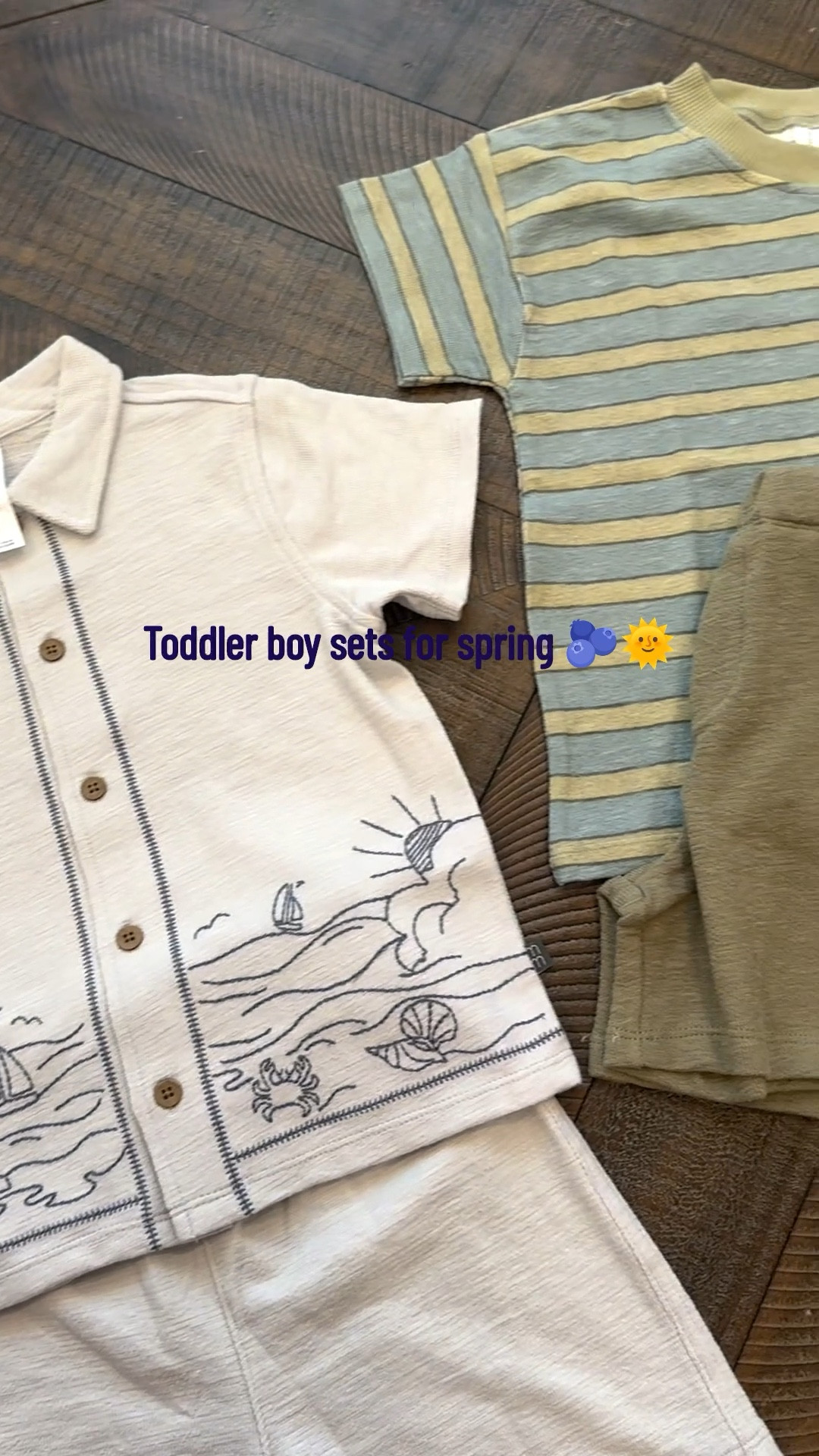 Adorable Modern Moment sets from Walmart! Spring is looking so cute 🫐🩵🌞 #toddlerboy #boyclothes #walmartstyle #modernmoments #springstyle #springset 

#LTKootd #LTKmomlife #LTKKids