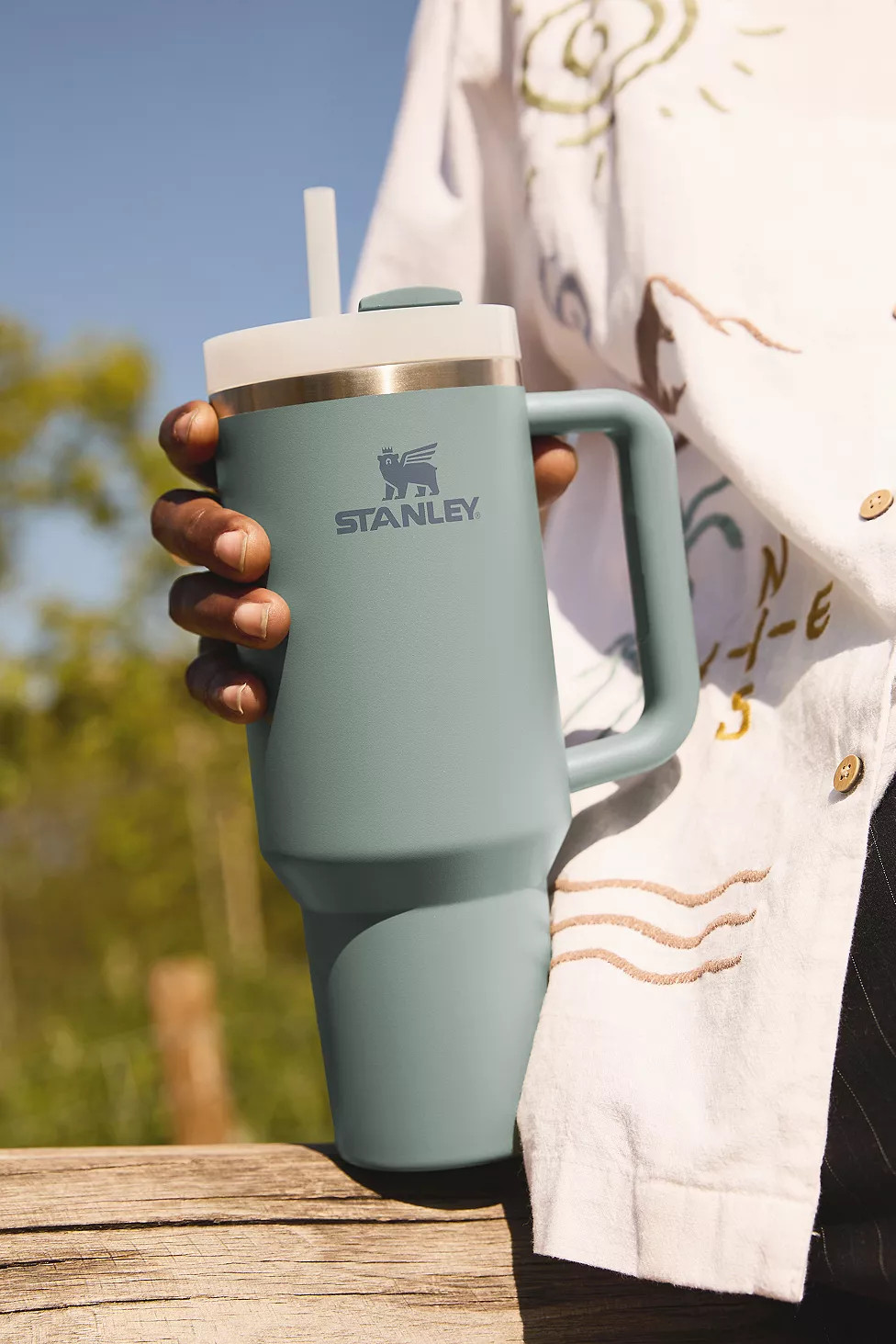Stanley Slate Quencher H2.0 Flowstate 1.2L Tumbler | Urban Outfitters UK