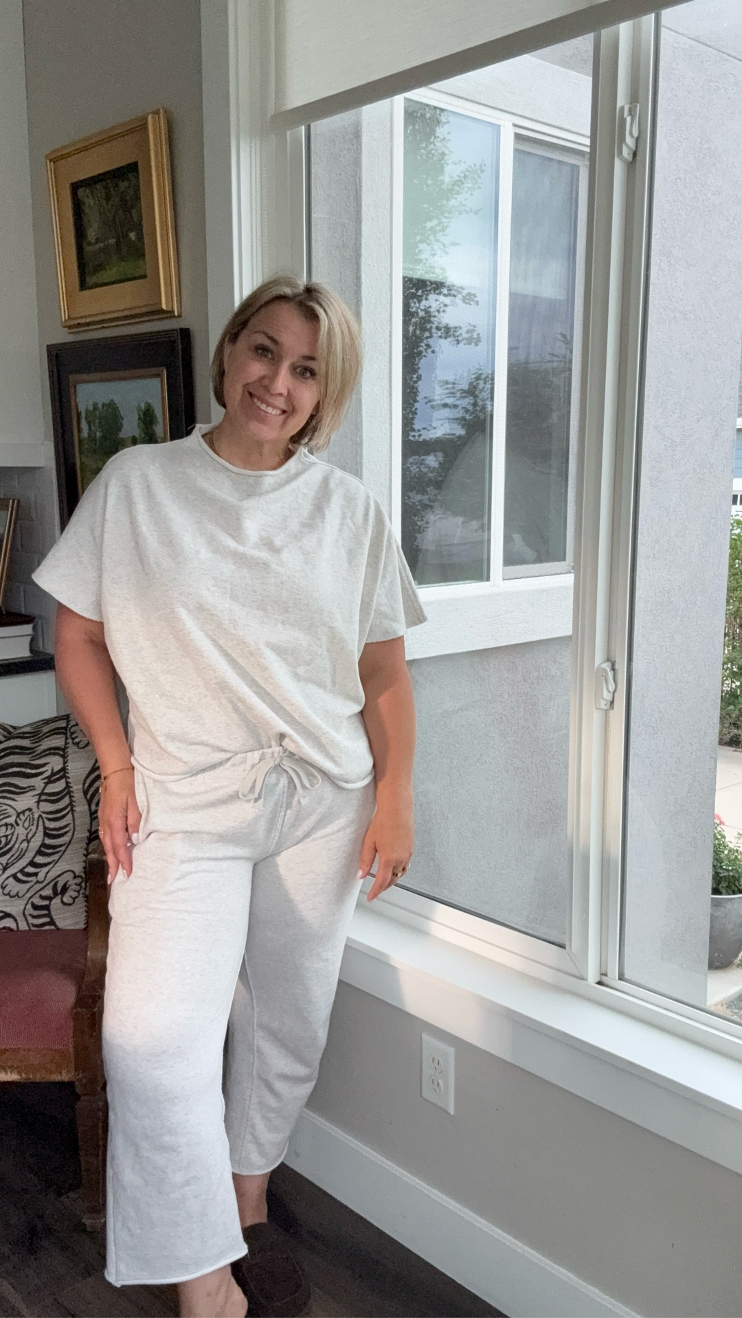 ✨ Cozy yet chic! This women’s two-piece lounge set is the perfect blend of comfort and style. The 3/4 batwing sleeve capelet crew neck top pairs effortlessly with wide-leg pants for that relaxed, elevated vibe we all love. Perfect for everyday wear, travel, or just feeling put-together at home. Comes in many color options, so you can grab your favorite neutral or add a pop of color.
🛍️ Affordable. Stylish. Feminine.
women’s two piece lounge set. batwing sleeve top. wide leg pants outfit. everyday loungewear. chic casual set. midsize fashion. women over 40 style. feminine outfits. cozy two piece set. multiple color options


#LTKFindsUnder50 #LTKStyleTip #LTKTravel