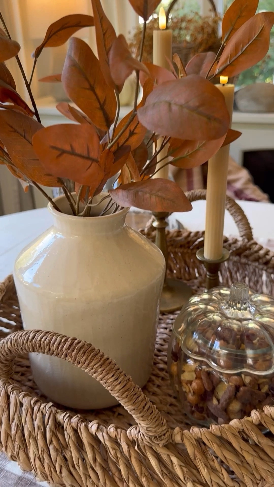 Simple fall centerpiece 🍂

#LTKSeasonal
