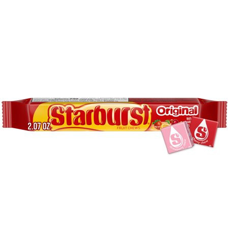Starburst Original Fruit Chews Chewy Candy, Full Size - 2.07 oz | Walmart (US)