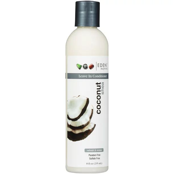 Eden BodyWorks Coconut Shea All Natural Leave In Conditioner, 8 fl oz | Walmart (US)