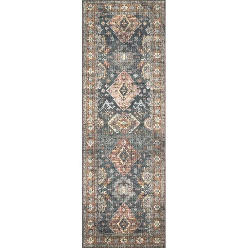 Rectangle 9' x 12' Skye Rust Area Rug | Wayfair North America