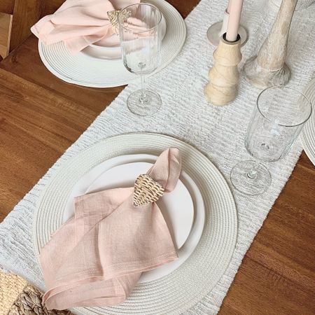 Saw these napkin rings @homegoods and just couldn’t resist doing a quick lil tablescape for Valentine’s Day. 💕 


#LTKfindsunder50 #LTKhome #LTKSeasonal