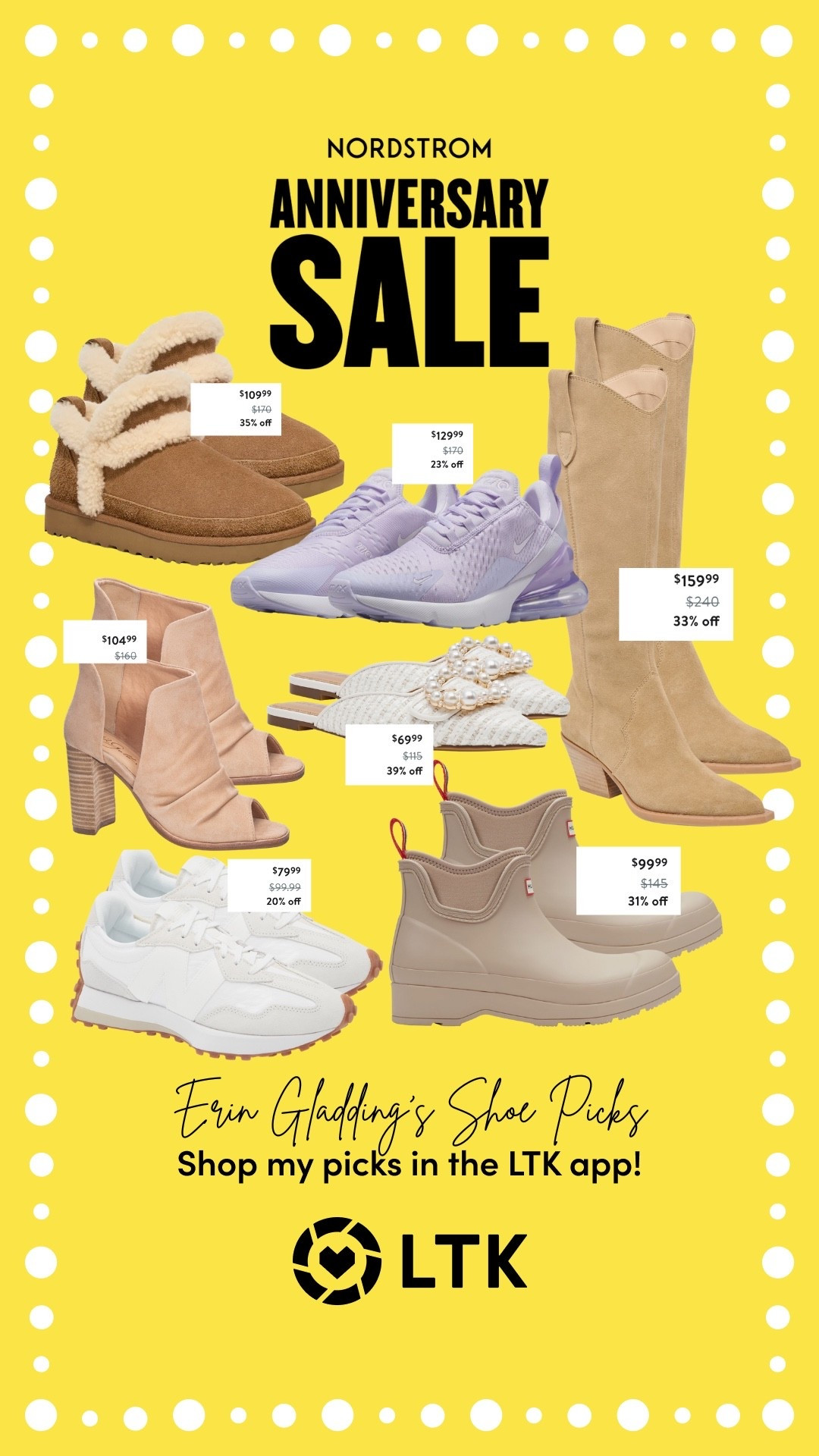 Nordstrom sale shoe picks. One of my favorite things to get during the sale because these are truly some of the best prices you’ll find for these brands. 

#LTKSeasonal #LTKShoeCrush #LTKSaleAlert
