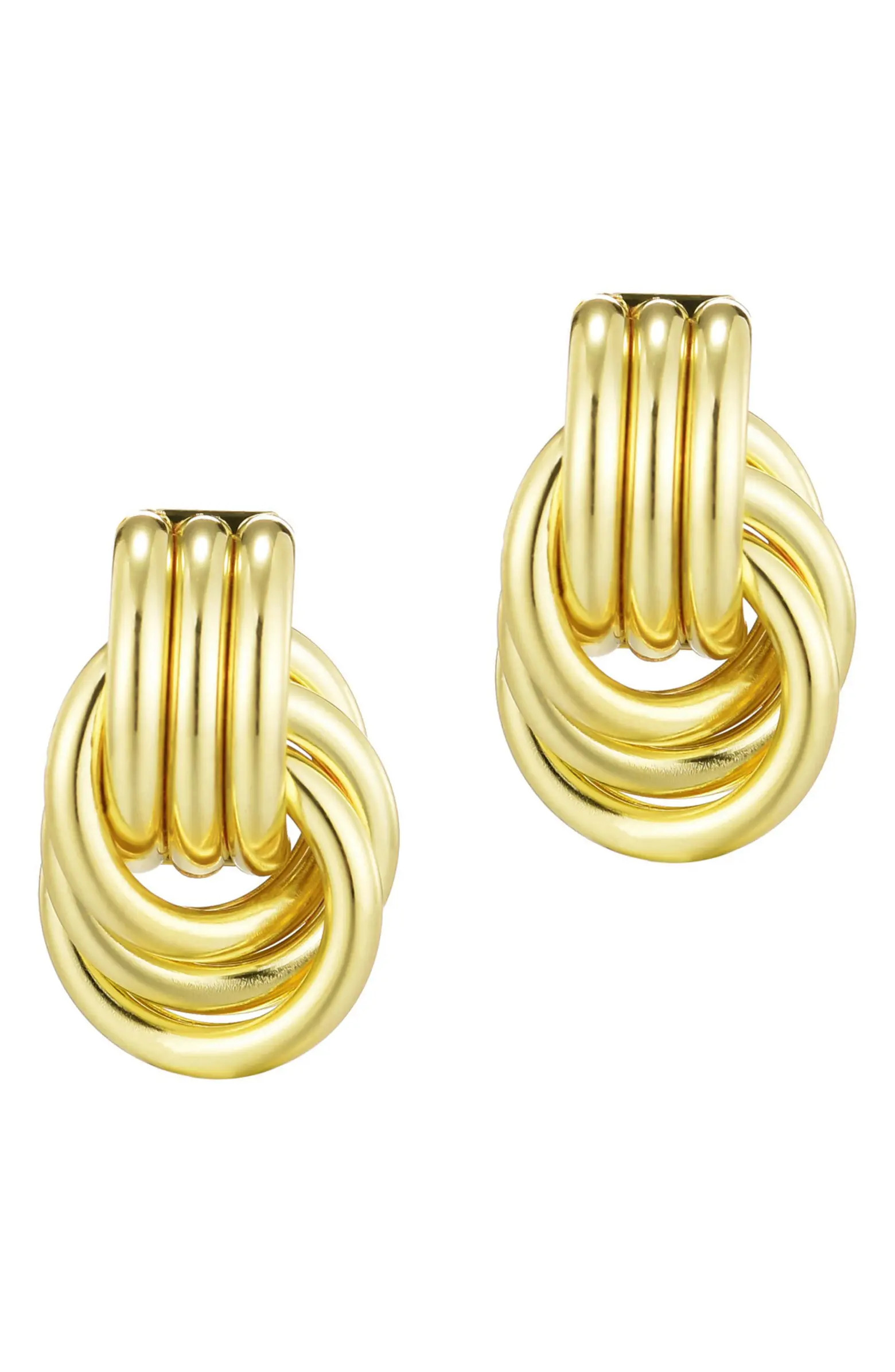 Doorknocker Stud Earrings | Nordstrom Rack