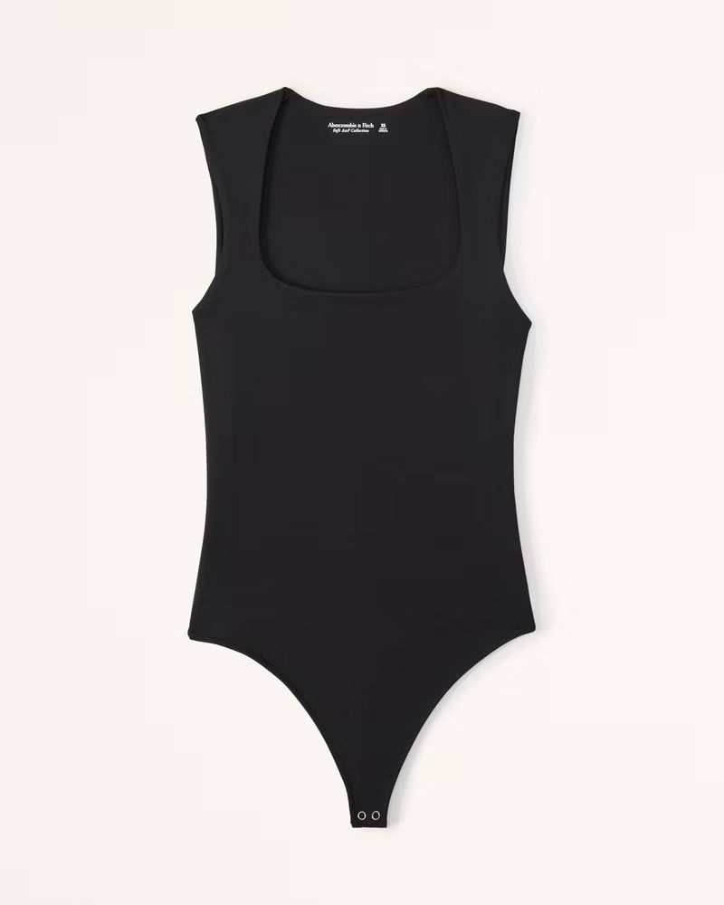 Seamless Fabric Squareneck Bodysuit | Abercrombie & Fitch (US)