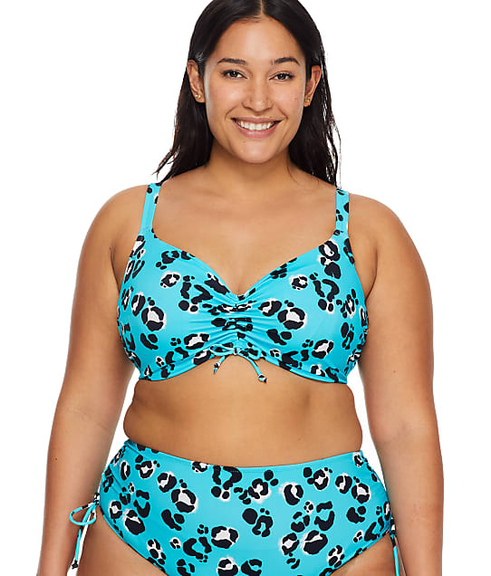 Elomi Plus Size Kotiya Crop Underwire Bikini Top | Bare Necessities