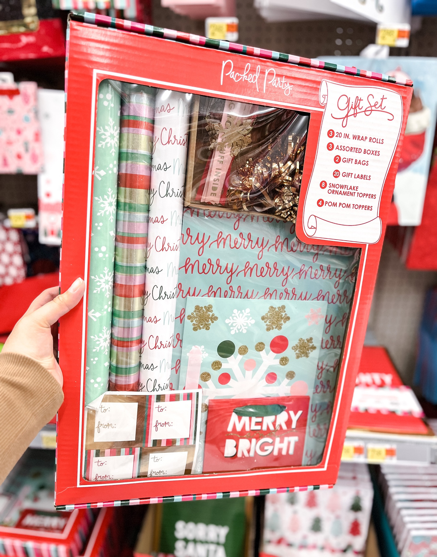 Packed Party Christmas Wrapping at Walmart 

#LTKHoliday #LTKSeasonal