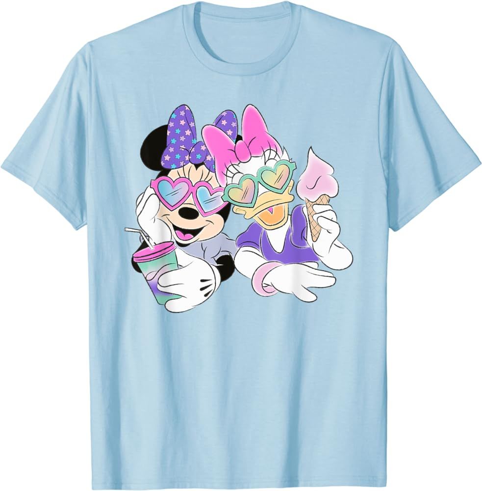 Disney - Minnie Mouse and Daisy T-Shirt, Blue, Small | Amazon (US)