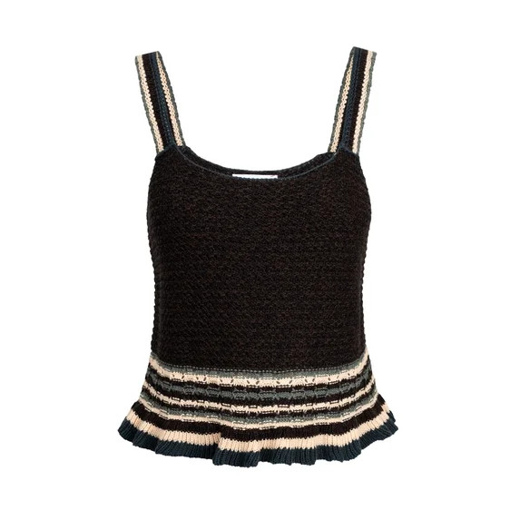 Jessica Simpson Women's Saoirse Crochet Tank, Sizes XS-XL | Walmart (US)