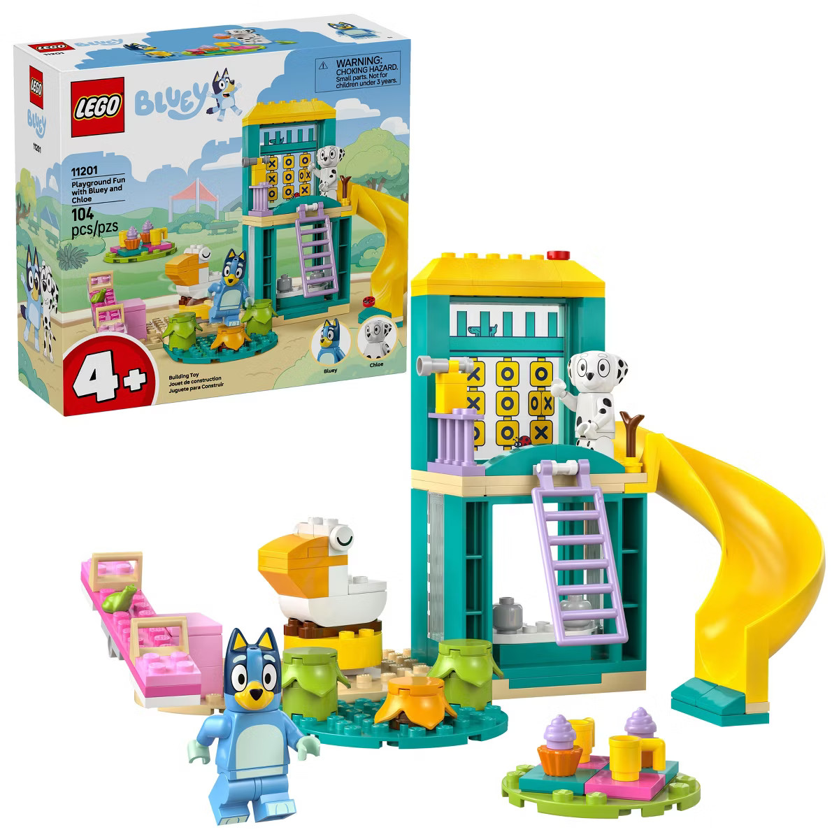 LEGO Bluey Playground Fun with Bluey and Chloe Building Set 11201 | Target