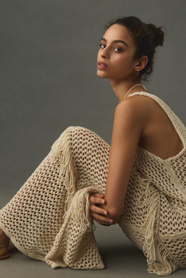 Sunday In Brooklyn Crochet Ruffle Tunic | Anthropologie (US)