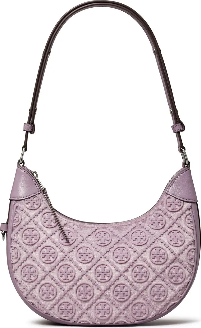 T Monogram Fil Coupé Crescent Shoulder Bag | Nordstrom