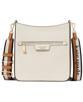 Hudson Small Pebbled Leather Crossbody Bag | Macy's