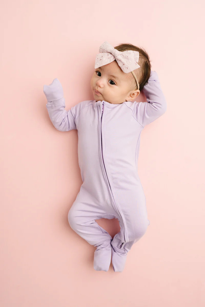 Lilac Bamboo Sleeper | Little One Shop Co