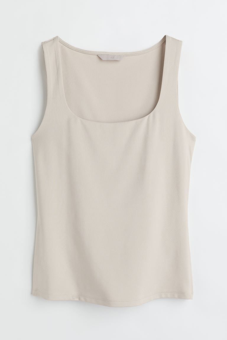 Fitted Tank Top | H&M (US)