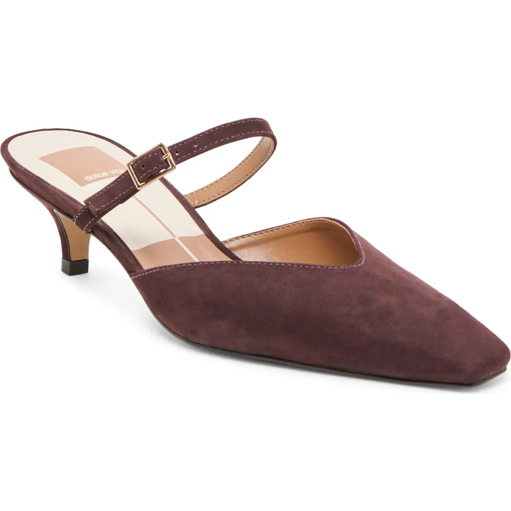 Dolce Vita Morgen Mary Jane Mule in Sangria Suede at Nordstrom Rack, Size 10 | Nordstrom Rack