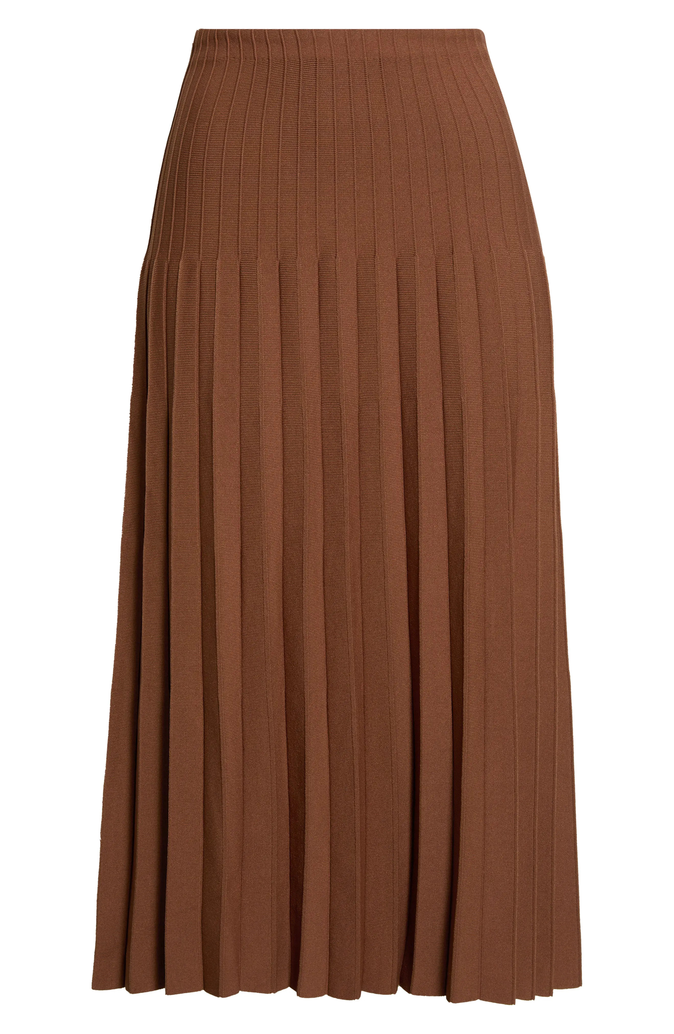 STAUD Lena Pleated Knit Maxi Skirt (Women) | Nordstrom | Nordstrom