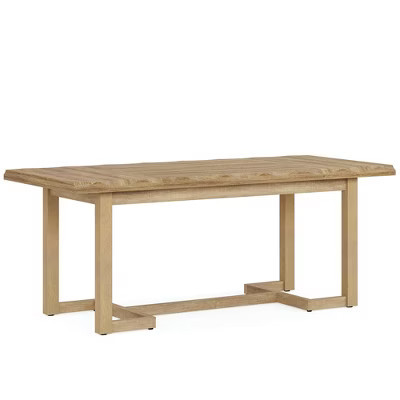 Resenkos Computer Desk, Office Desk, Study Desk,63" Computer Desk, Wood Executive Desk Study Writing Table,Rustic Brown | Target