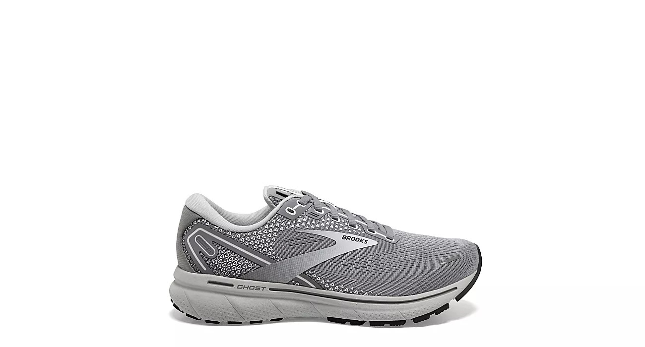 Brooks Womens Ghost 14 Running Shoe - Pale Grey | Rack Room Shoes