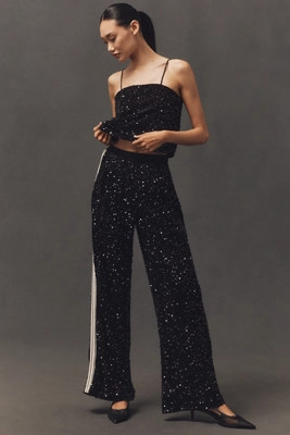 Bishop + Young Sequin Track Pants | Anthropologie (US)