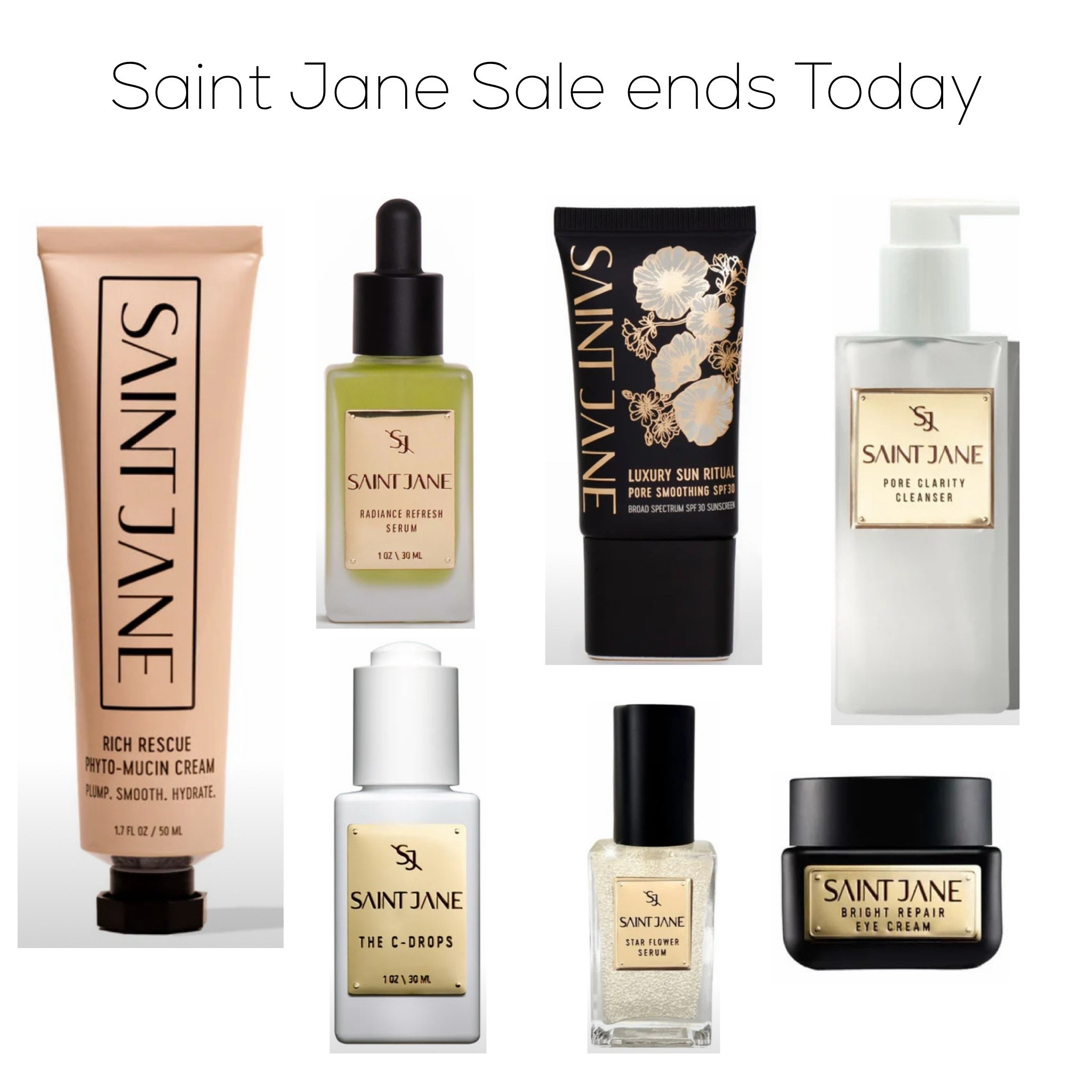 Saint Jane beauty sale ends today. 


#LTKGiftGuide #LTKBeauty #LTKOver40