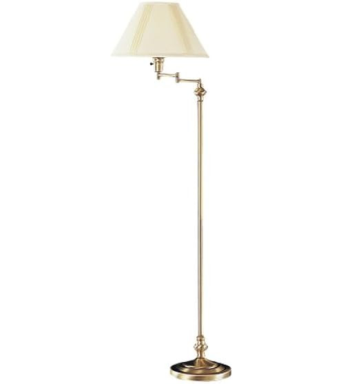 SAFAVIEH Lighting Collection Nadia Traditional Farmhouse Swivel Swing Arm Gold 64-inch Adjustable... | Amazon (US)
