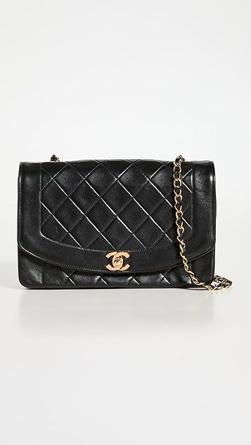 Chanel Black Quilted Bag | Shopbop