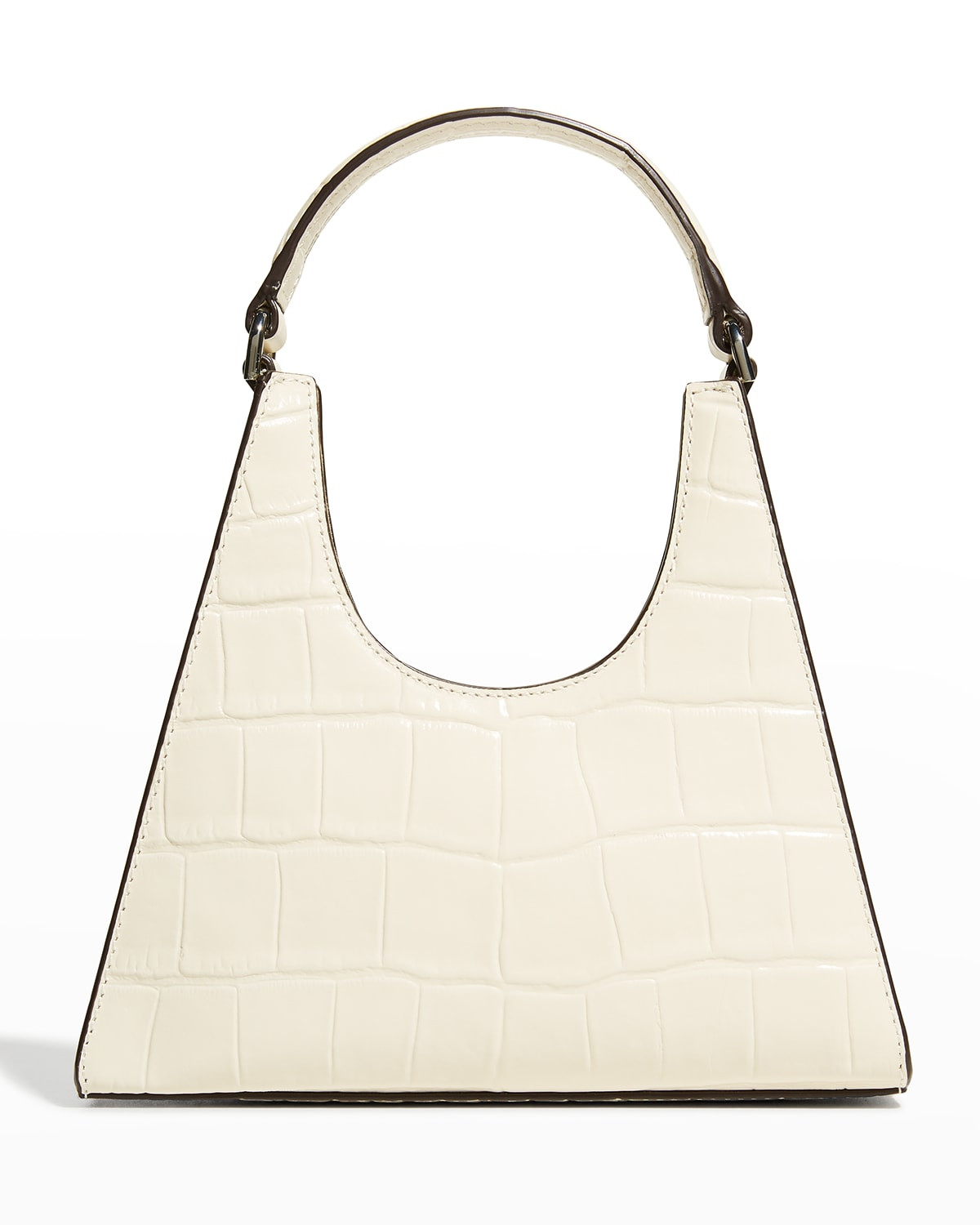 Rey Croc-Embossed Hobo Bag | Neiman Marcus