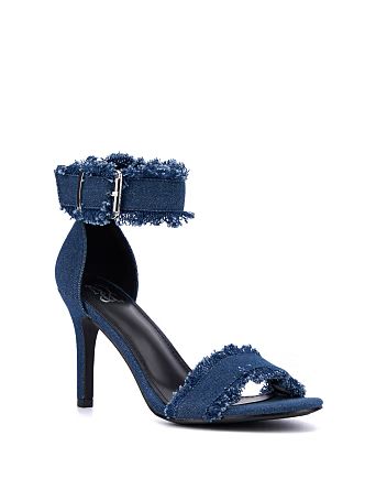 single-band heel - denim | New York & Company