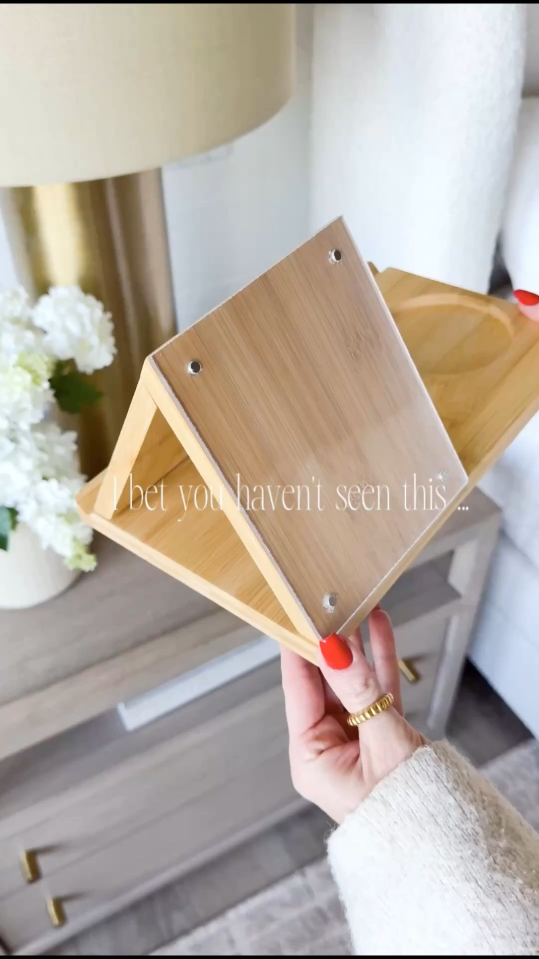 NEW bedside find I didn't know I needed!

Home, home finds, home favorites, nightstand, bedside table, book holder, bedroom, bedroom inspo, nightstand styling, Amazon find 

#LTKHome #LTKSeasonal #LTKdayinmylife