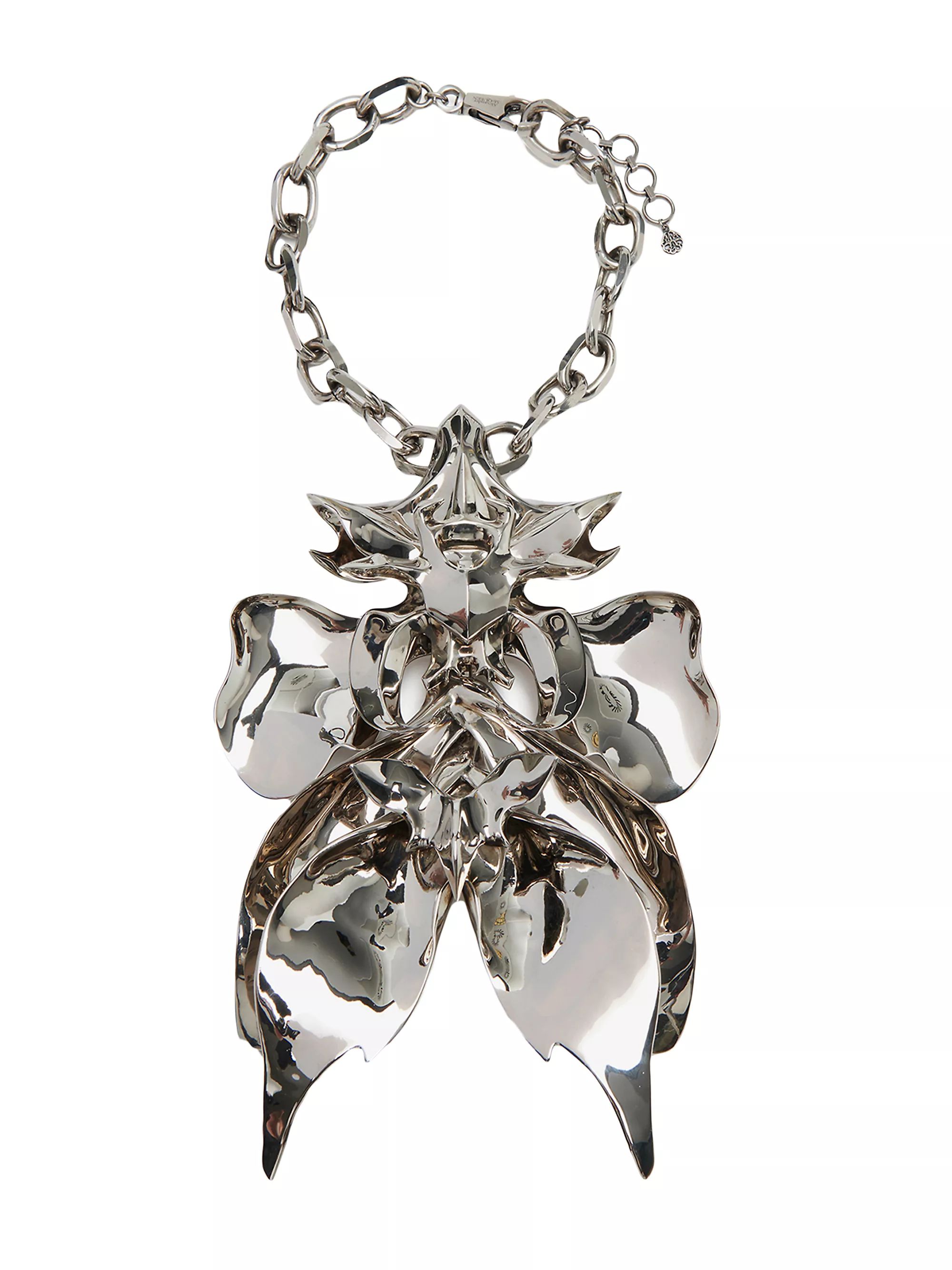 Orchid Silvertone Pendant Necklace | Saks Fifth Avenue