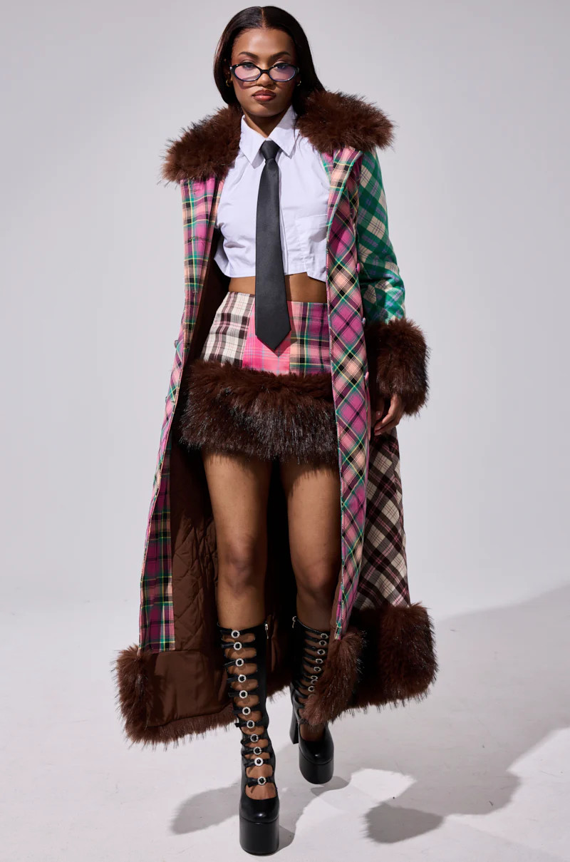 SWEET THING PATCHWORK TRENCH | AKIRA