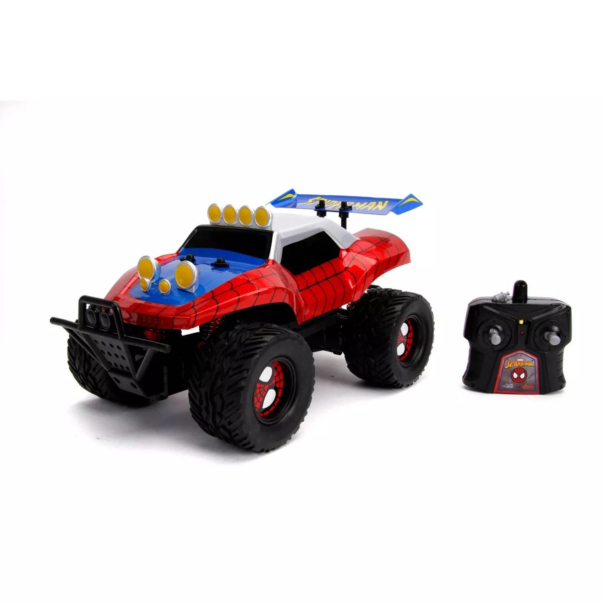 Jada Toys Marvel Spider-Man Buggy Remote Control Vehicle 1:14 Scale - Glossy Red | Target