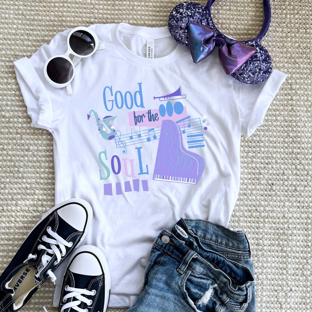 Disney Pixar Soul Good for the Soul Jazz Music Unisex T-shirt - Etsy | Etsy (Global)